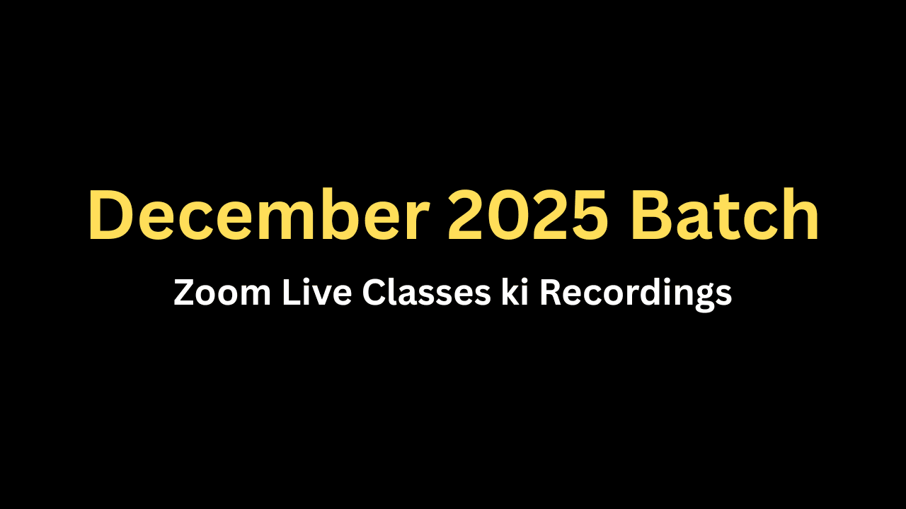 Cricket FB Live Course